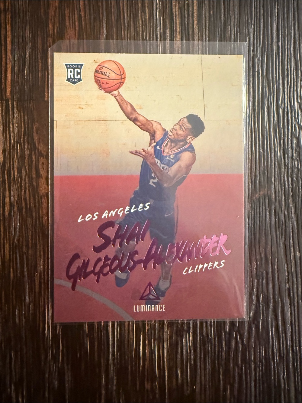 Shai Gilgeous Alexander Rookie card
